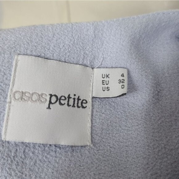 ASOS Short Sleeve Keyhole Petite Dress 0 - Picture 6 of 8